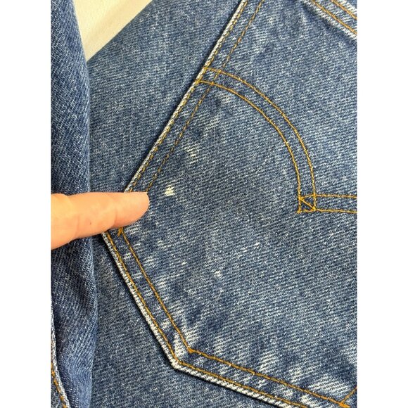 Levi's Jeans 505 Orange Tag Men's W38 L30 Riveted Cotton 1986 VTG 20505-0217 - Picture 10 of 14